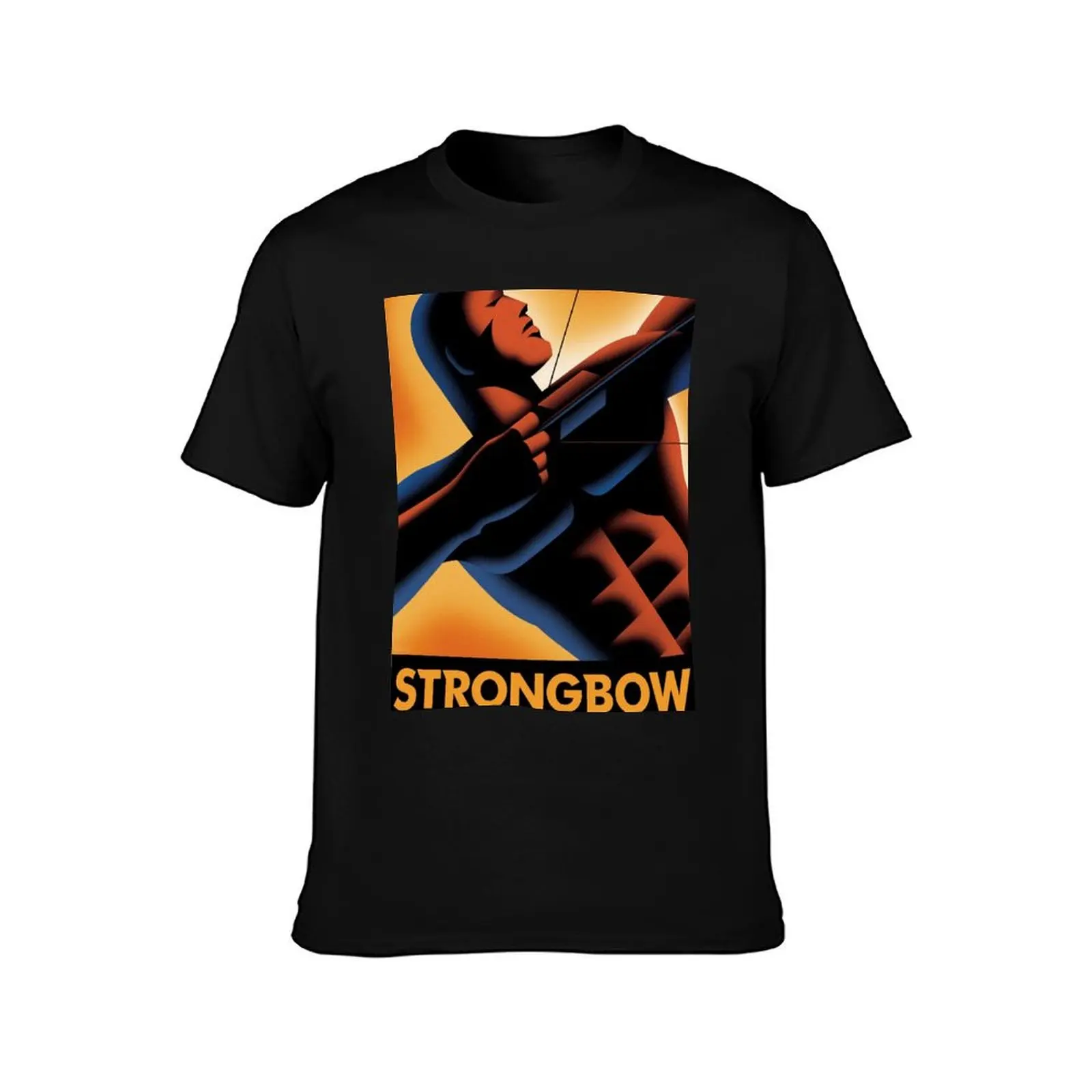 RETRO ADVERTISING POSTER- STRONGBOW CIDER T-Shirt t shirts for man cotton T-Shirt