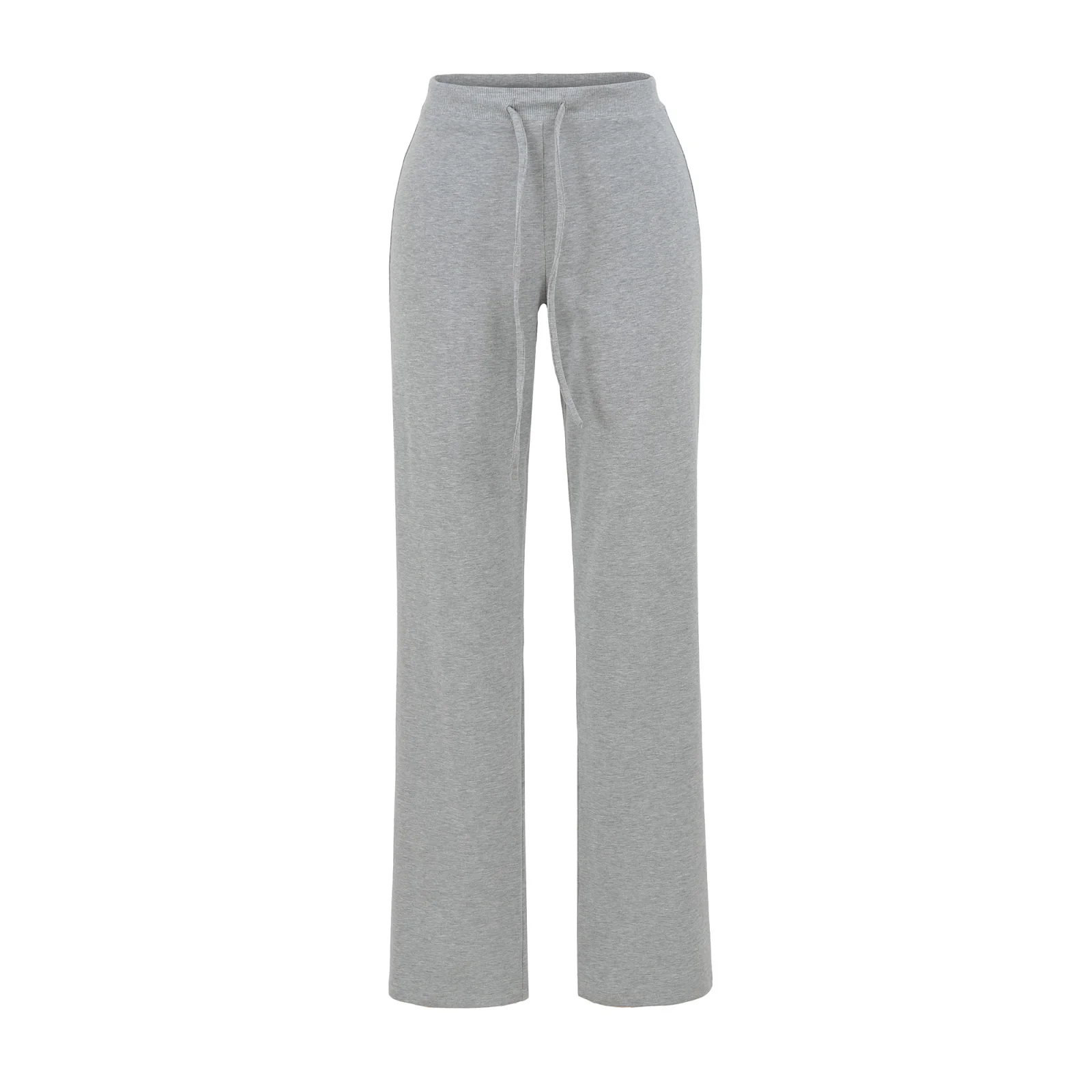 Ultra miękkie, wygodne, zwiewne, luźne spodnie damskie na jesień i wczesną sezon, uniwersalne spodnie z prostymi nogawkami do chodzenia.