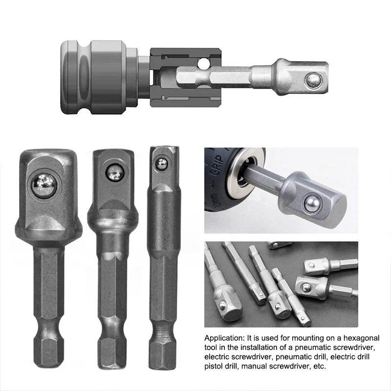 Imagem -05 - Xcan-hex Haste Brocas Extensão Rod Adaptador de Soquete Acessórios da Ferramenta Elétrica Impact Drill Adapter 14 38 12 Pcs