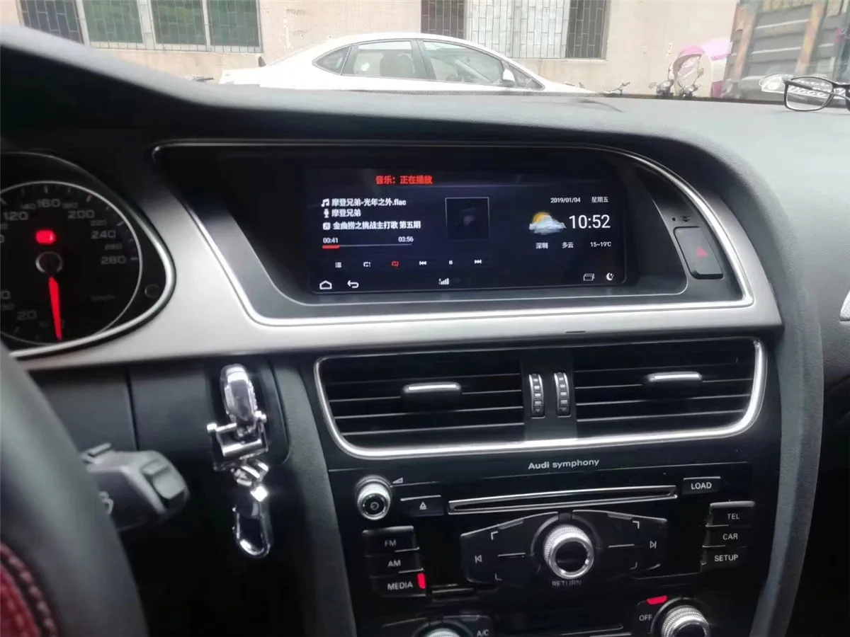 8,8-дюймовый HD 8-ядерный Android 13 Беспроводной Carplay Auto для AUDI A4 2009-2012 S4 B8 Автомобильная интеллектуальная система Центральная мультимедиа