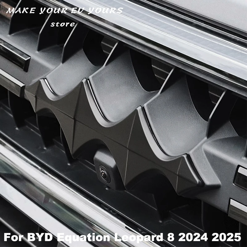 New Car For BYD Equation Leopard 8 2024 2025 Car Logo Decorative Stickers for Front and Rear Car Refitting Interior Accessories