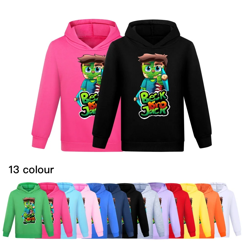 

BeckBRO JACK New Spring/Autumn Girls Boys Sweatshirts Children Hoodies Long Sleeves Kids T-shirt Jacket Toddler Kids Clothes1190