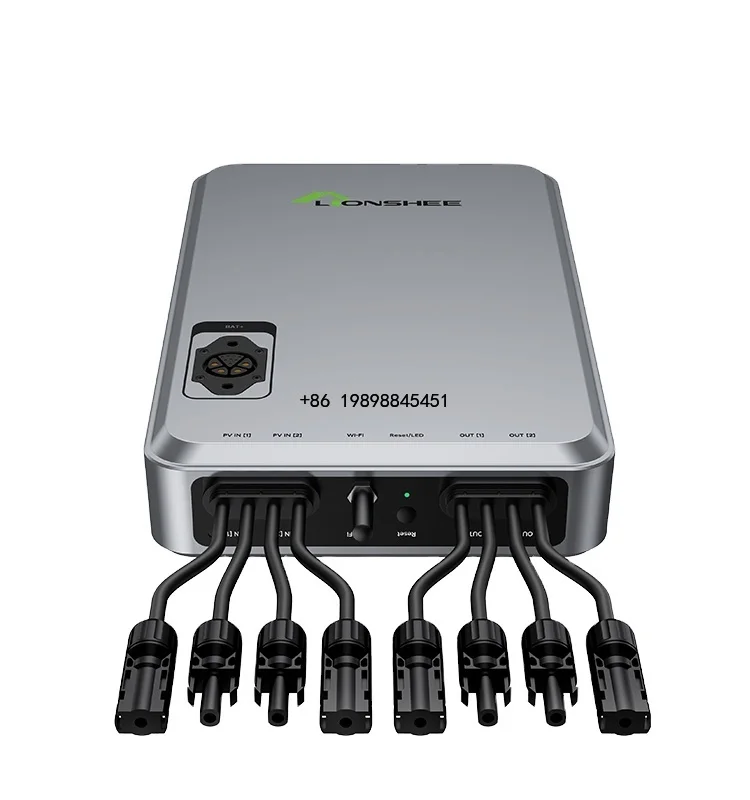 Battery Smart PVhub Solar Microinverter Power Plant System Solar Panel Play and Plug Balcony Storage System PVHub with Lithium