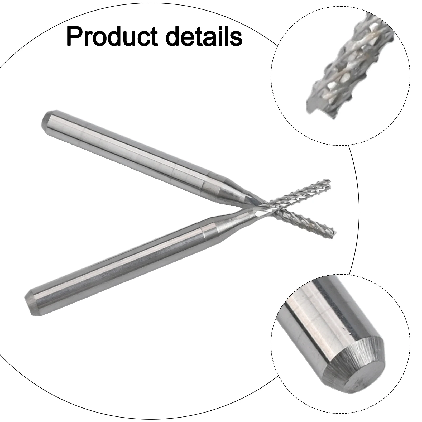 

Фрезы с ЧПУ для гравировки печатных плат, фрезерные инструменты с ЧПУ, твердосплавная концевая фреза с режущей кромкой 1,5 мм, набор из 10 шт., общая длина 38 мм