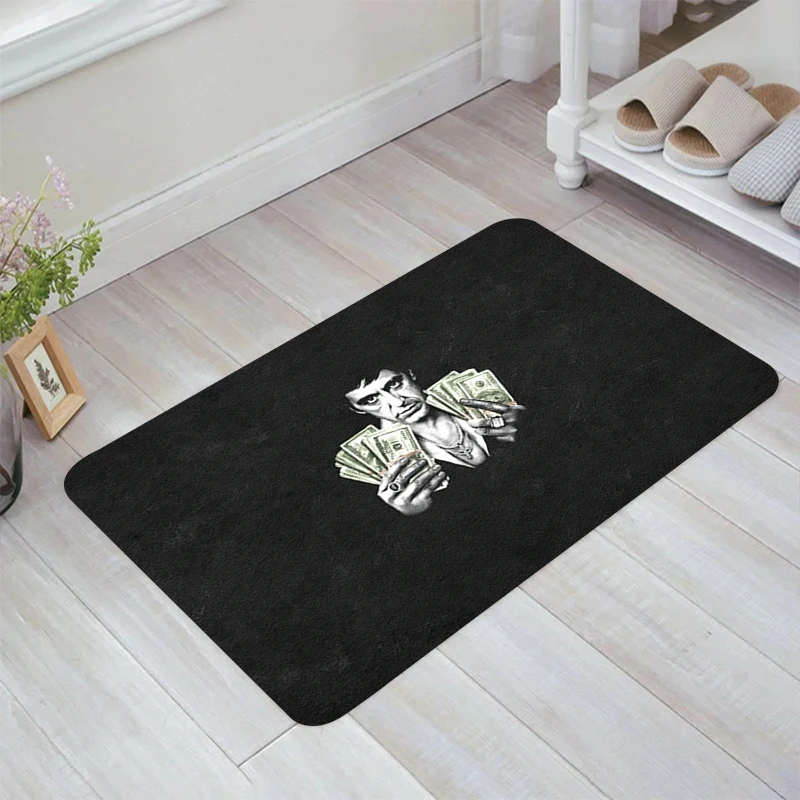 S-Scarface Movie Floor Mat Home Kitchen Carpet Carpets Room Rugs Balcony Doormat Entrance Door Foot Rug Mats Bathroom Bath House