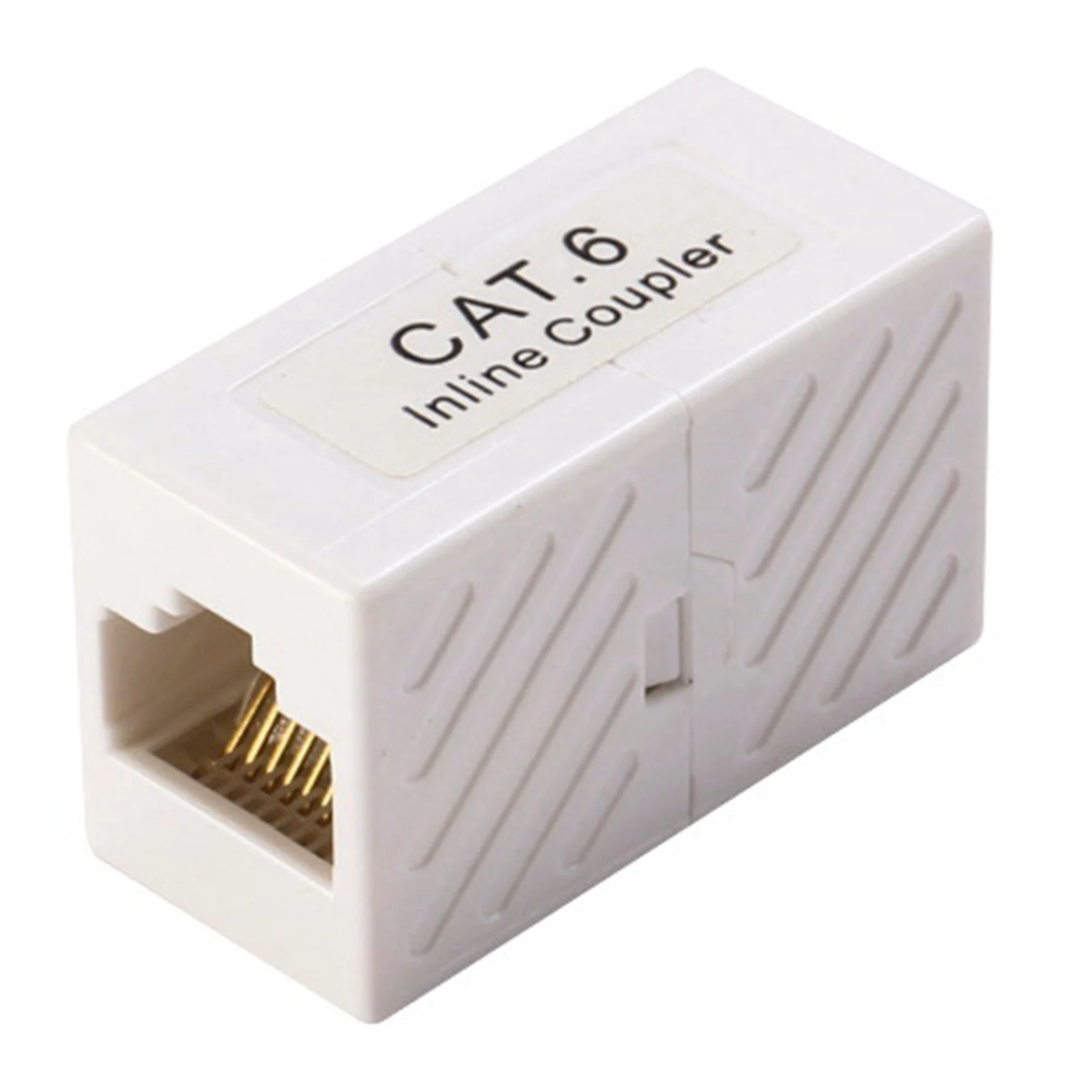 AP-10 Buah Coupler RJ45, untuk Ethernet Cat5 Cat5E/Cat6