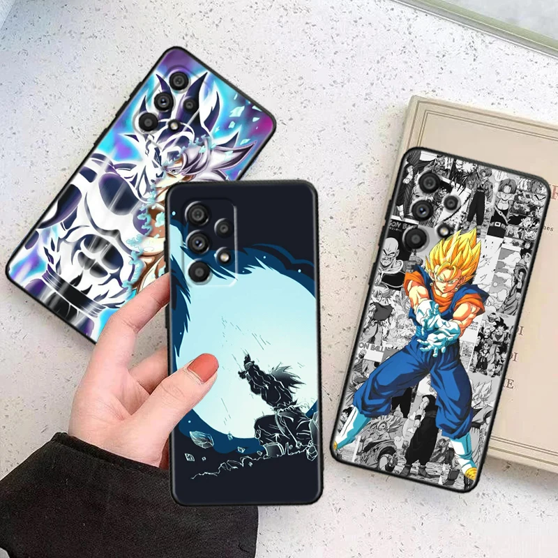 

D-Dragon Ball Z Animation Art For Samsung A53 A52 A33 A32 A51 A71 A21S A13 A73 A55 A22 A23 A35 A72 A54 A12 5G Black Back