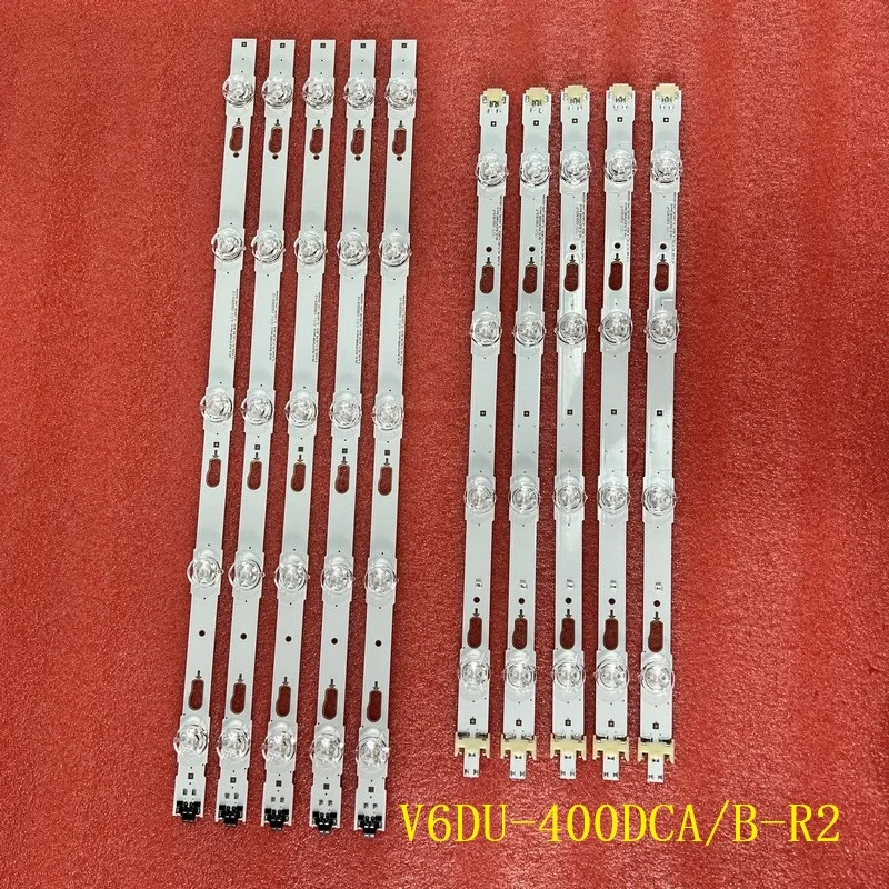 LED strip for Samsung UE40KU6020K UE40KU6072U V6DU-400DCA-R2 400DCB LM41-00239A 00240A BN96-39655A 39656A CY-GK040HGLV2H