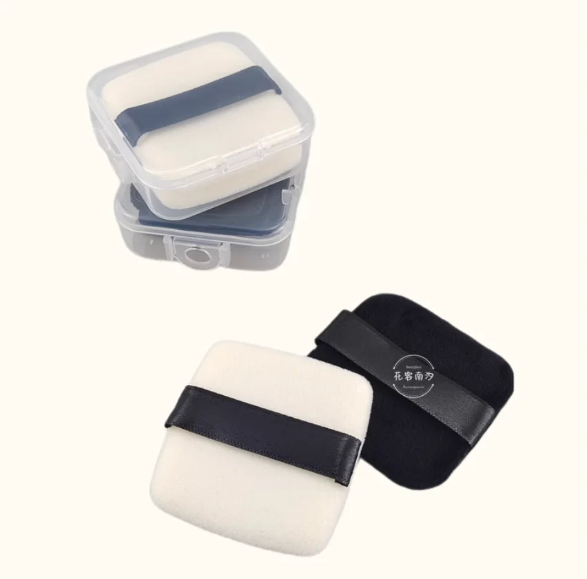 Applicable to Ma*gep*ng powder puff replacement special small gold fan makeup puff highlight portable powder puff