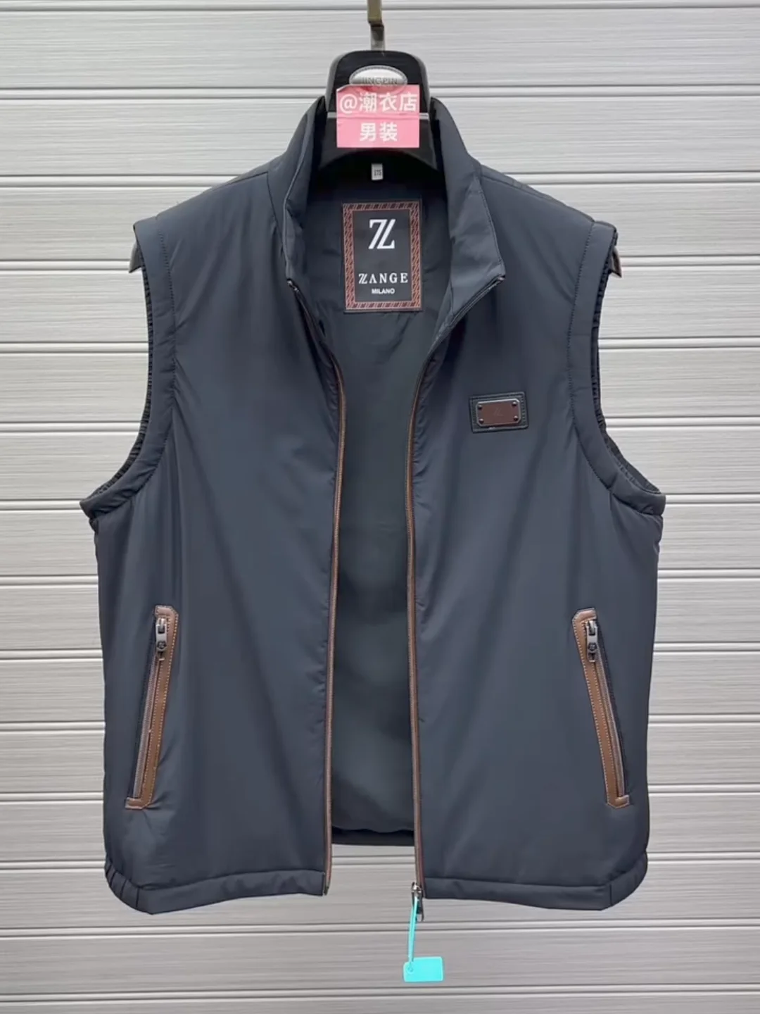 

Мужской жилет с воротником-стойкой Faionable 527, осенняя новинка, высокое качество, универсальный, деловой, стильный и элегантный.