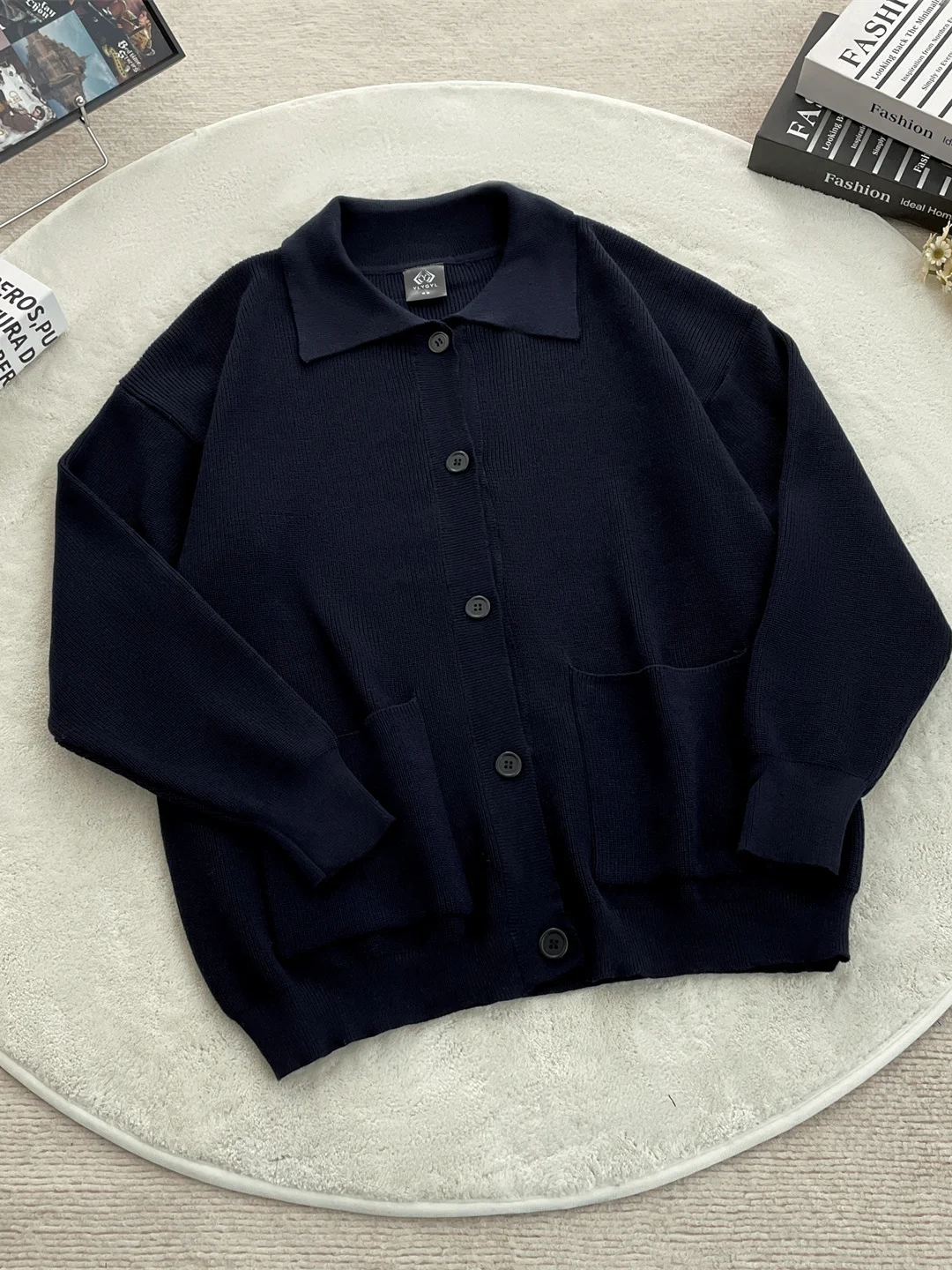 

Мужской зимний кардиган-жакет Thiened Flap, вязаный, на пуговицах, утепленный, для пар, от бренда Faion