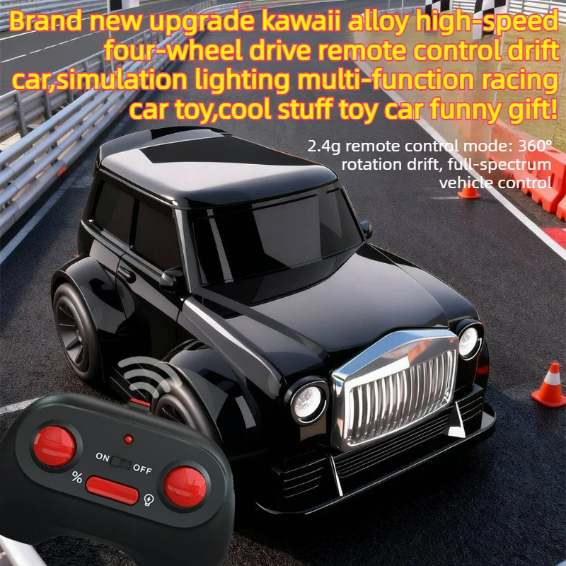 

Cool Stuff Toy Car Funny Gift-Kawaii High-speed 4WD Rc Drift Car,Remote Control Car,Multi-functional Mini Rc Cars,Toys for Kids