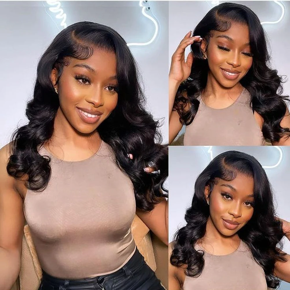 

Body Wave Lace Front Human Hair Wig 13x4 Lace Wig Glueless Wig 100% Human Hair 13x6 HD Lace Frontal Wigs Long Hair Pre Plucked