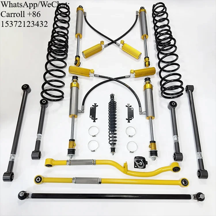 

High Performance Racing Off-road 4x4 Y61 Nitrogen Shock Absorber Adjustable Suspension Complete Kit