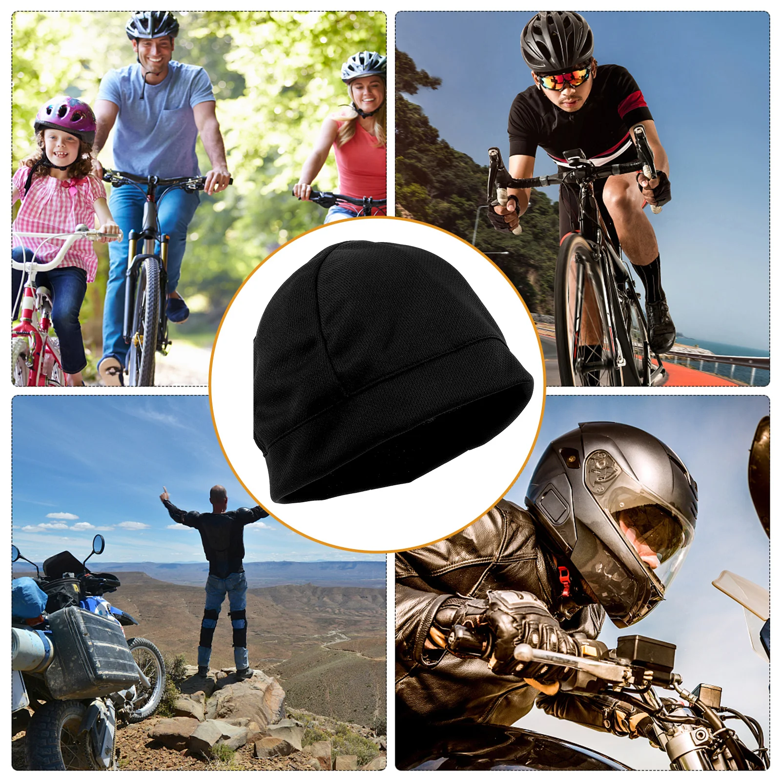 

3 Pcs No Sweat Hat Liners Bicycle Cycling Cap for Hats Linning DIY Sports