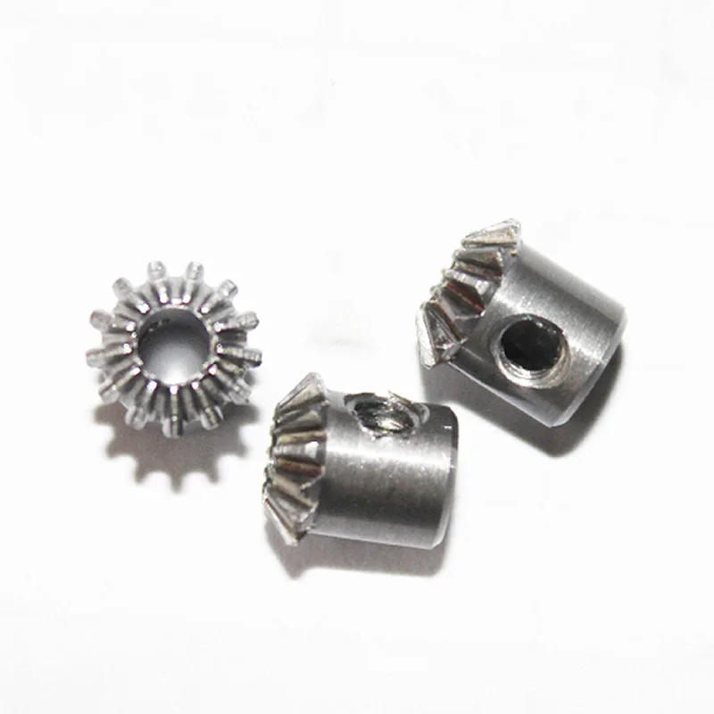 Engrenagem cônica de módulo 0.5, 13/18/25 dentes, 3/4/5mm de furo, 45 graus, caixa de engrenagens cônica de cobre ou aço em miniatura, engrenagem de direção de precisão