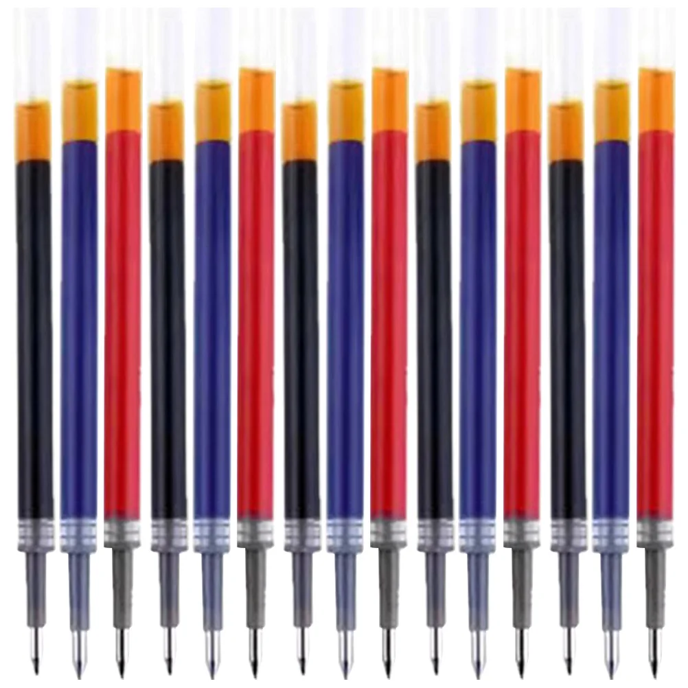 

150pcs Gel Pen Refills Replacement Plastic Tip For Students Stationery Drawing Writing Office Supplies Black Red Glitter Fine