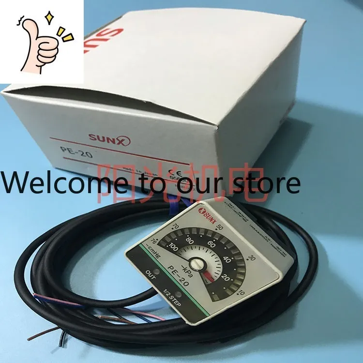 Sold Japan SUNX Divine Vision Pressure Sensor PE-20 Pressure Switch PE-20Z