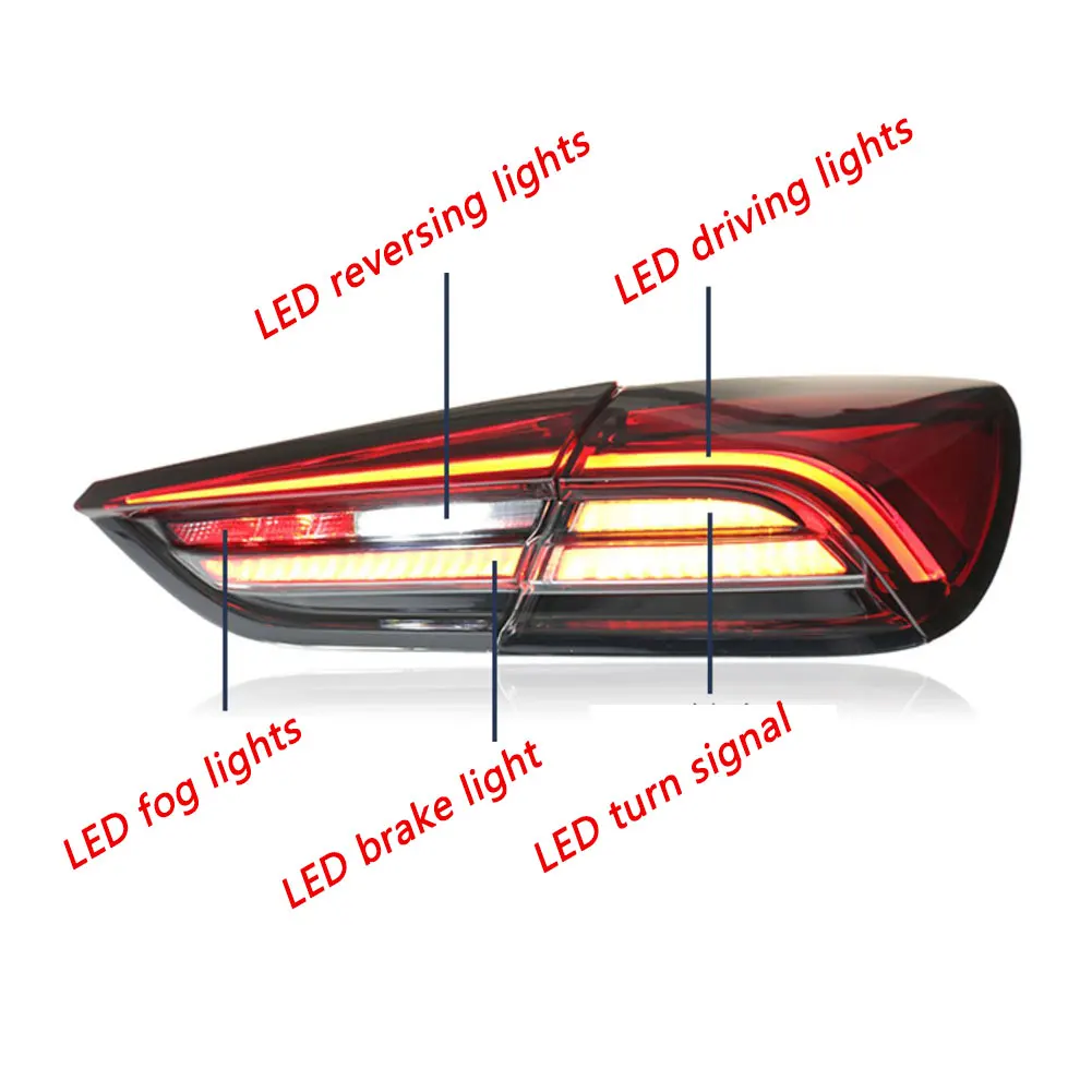 The latest LED taillights for the Maserati Quattroporte 2014-2019 upgrade are plug-and-play and can be installed without damage