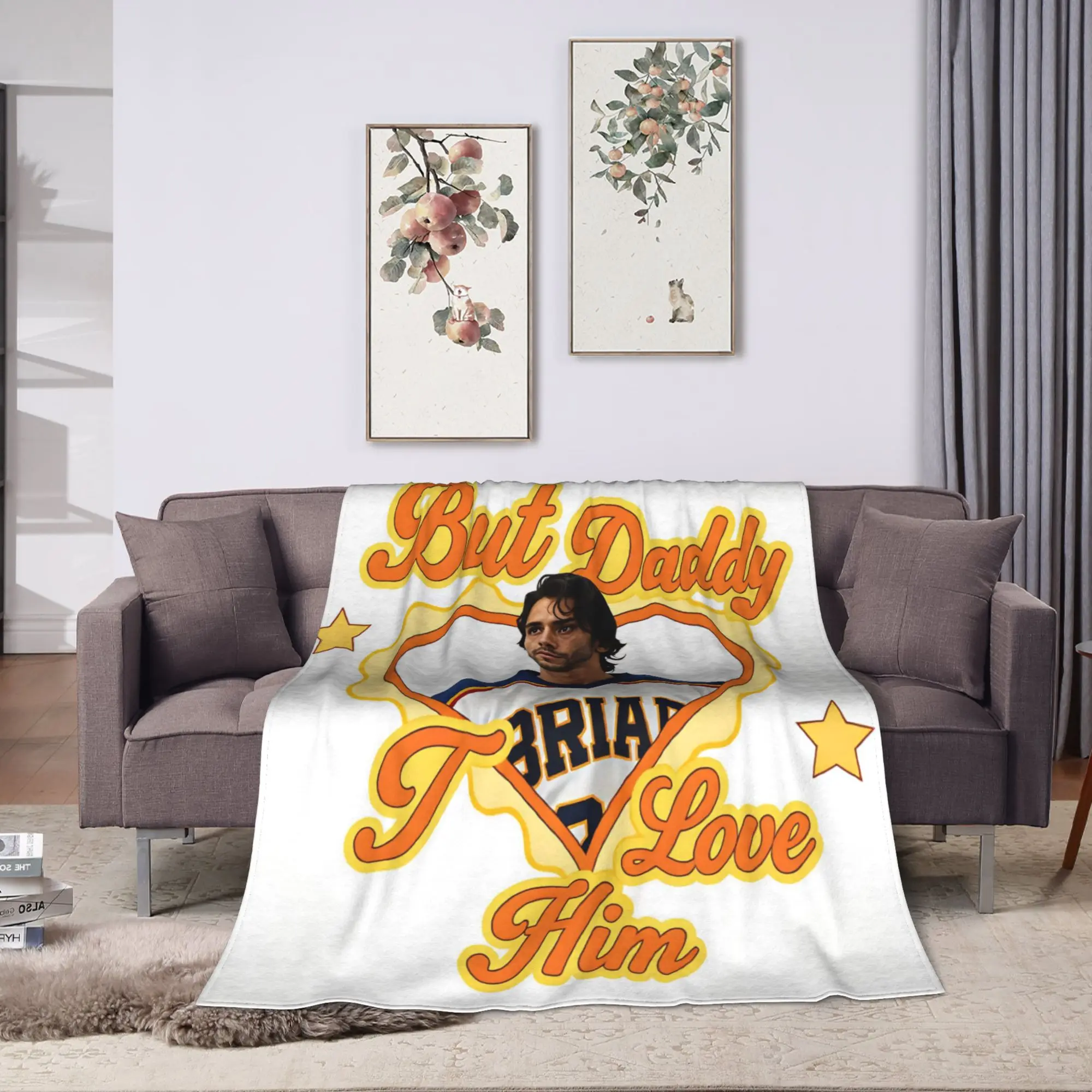 But Daddy I Love Him John Logan Poster Super Soft Blanket For Couch Bed  Funny Bedding Throws Winter Travel Flannel Bedspread
