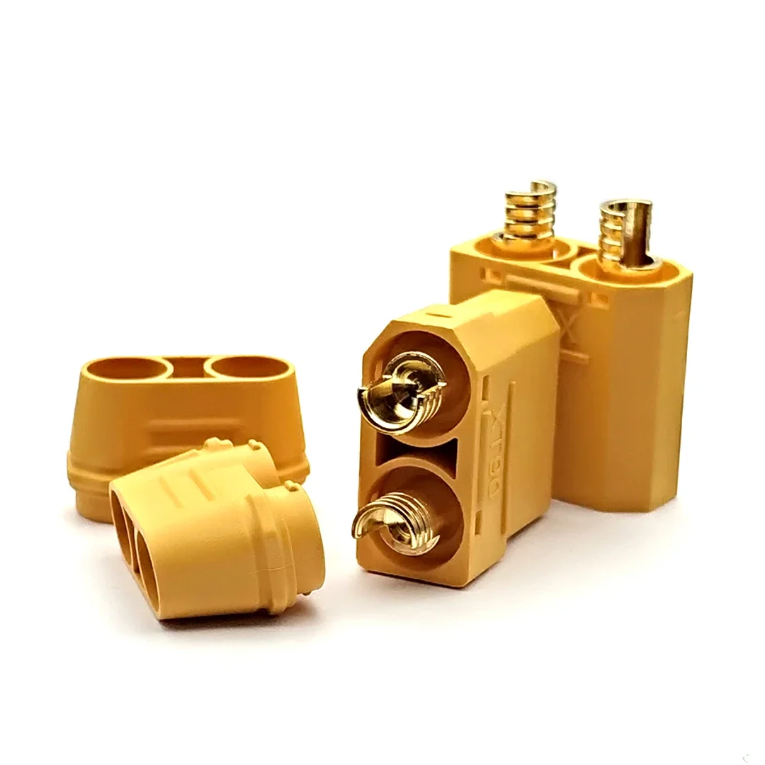 XT90H with Protective Insulating End Cap Connectors Male Female XT90 for RC Model Lipo Battery