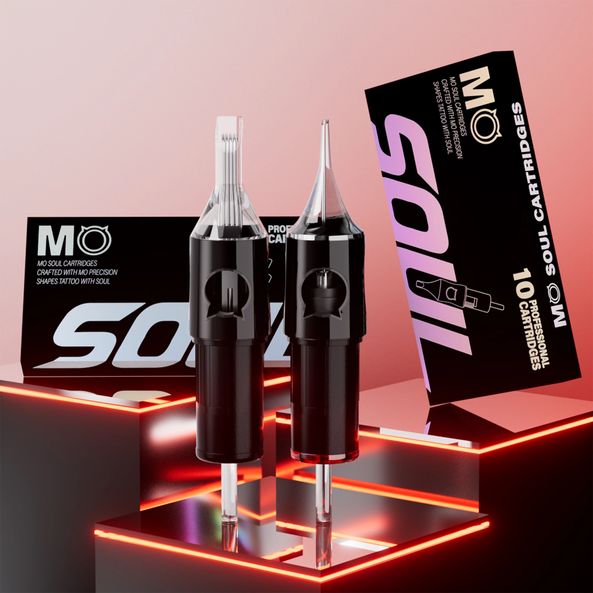 

MO SOUL10pcs Tattoo Cartridge Needles Curved Magnum Disposable Tattoo Needle for Art Permanent Makeup SMP Tattoo Accessories