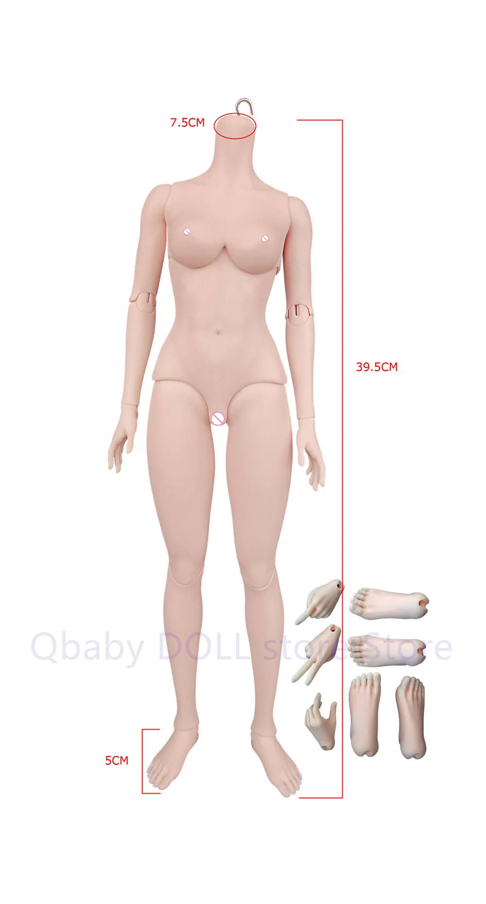 Bjd1/4 -bianca accessories  human body accessory body