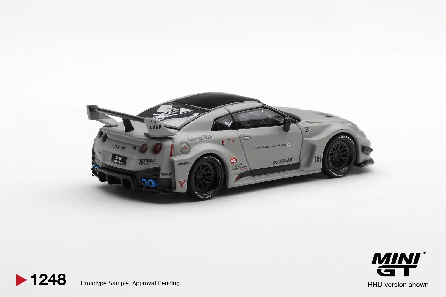 MINI GT 1:64 Nissan LB-Silhouette WORKS GT 35GT-RR Ver.1 Matte