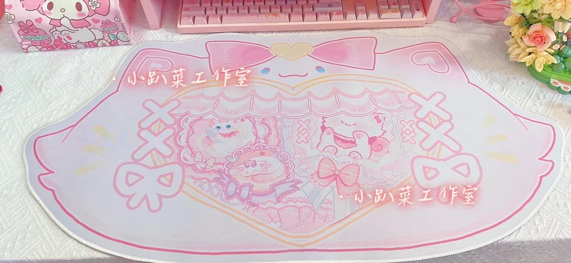 Wasserdichtes, ölbeständiges Mauspad aus Pu/Baumwollmaterial