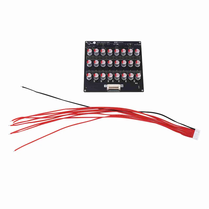 8S 5A แบตเตอรี่ลิเธียม Active BALANCE BOARD แบตเตอรี่ Energy Transfer Balancer สนับสนุน 4S 5S 6S 7S BMS Li-