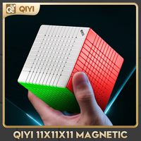 [CubeFun]QiYi 11x11 M Ball Core Magic Magnetic Speed Cube QY Magico Cubo Professional Puzzle Toys Games Kids For Gifts