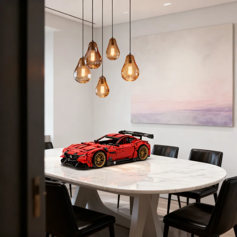 

2953pcs MOC Mazda RX GT3 Concept 1 8 Technical Model Building Blocks Architecture Toys Christmas Gifts Education Kids Idea Toy