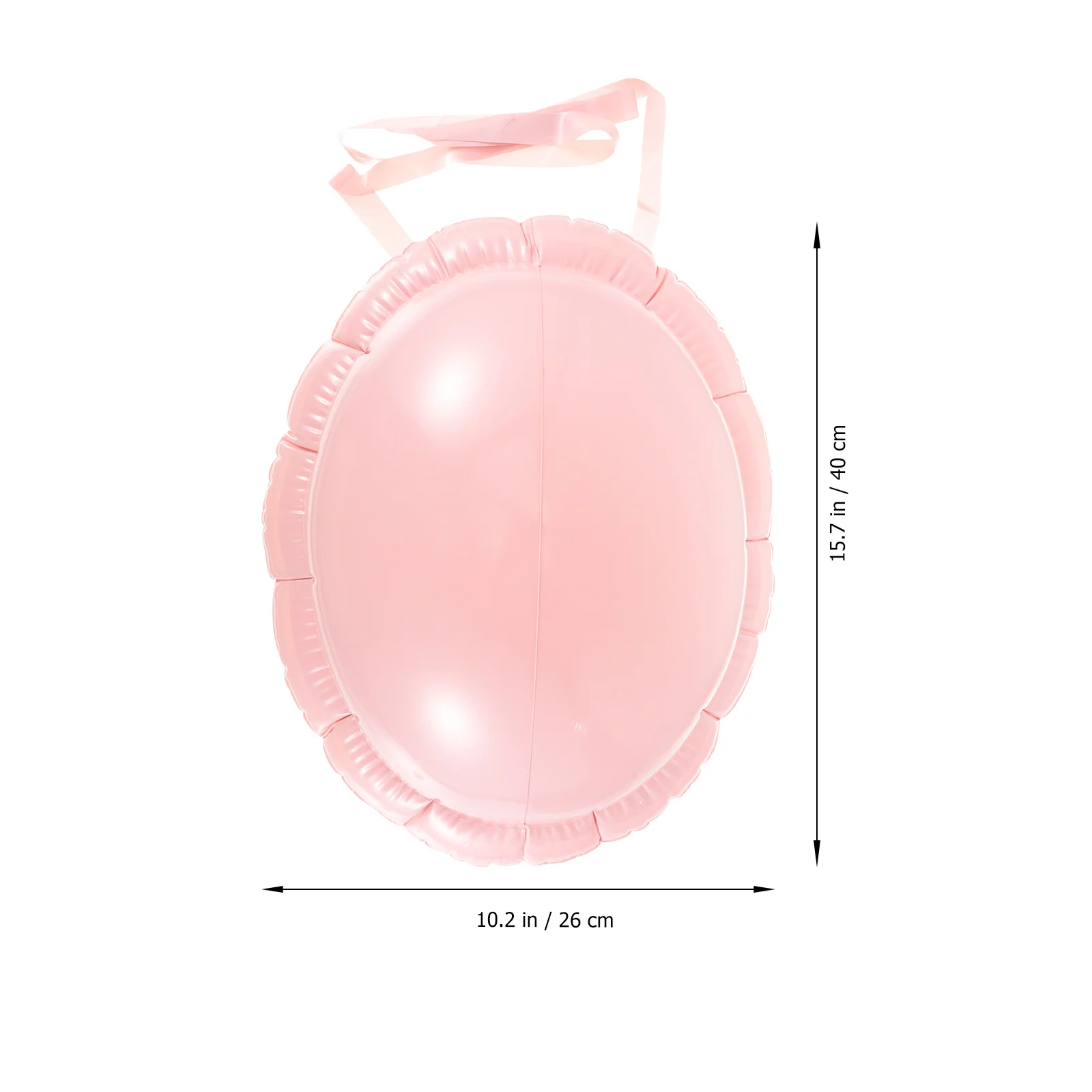 2 Stuks Opblaasbare Zwangere PVC Nep Buik Rekwisieten Lichtgewicht Grappig Feestkostuum Prestaties Cosplay Buik Zwangere Rekwisieten