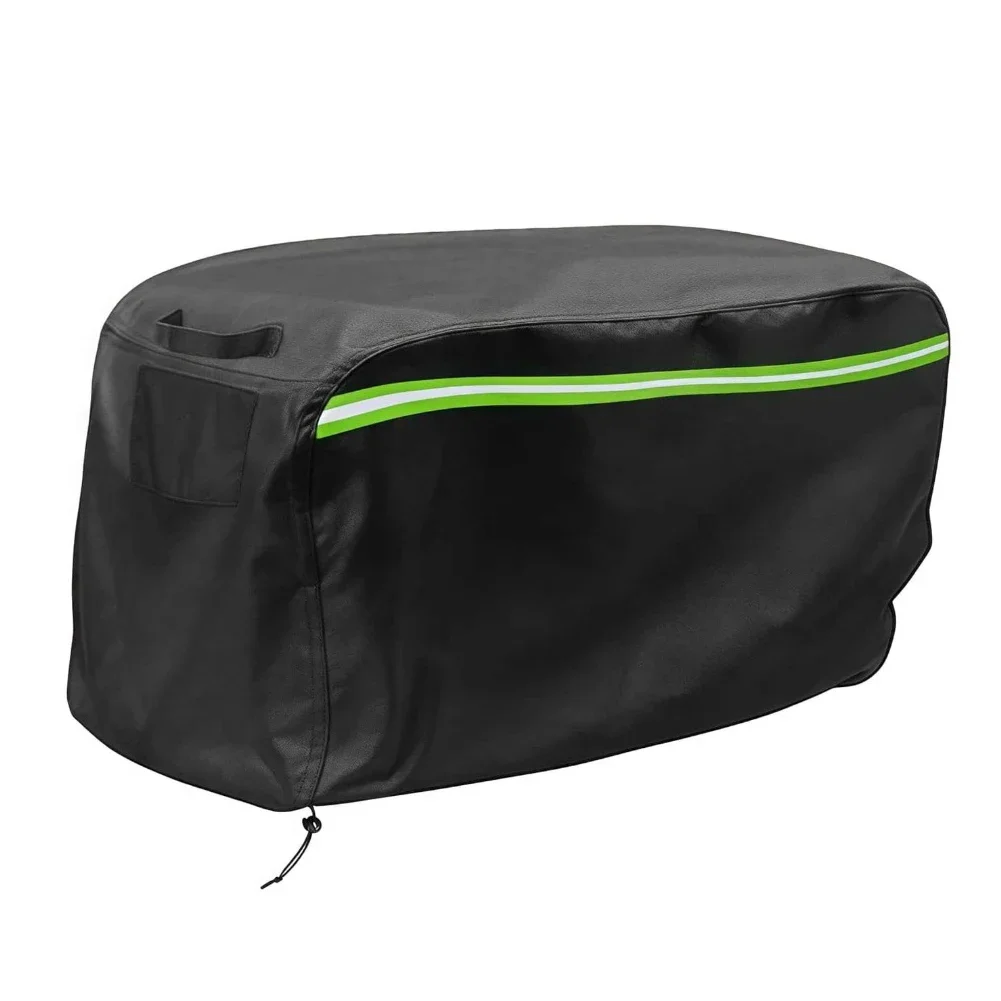 Oxford Cloth Waterproof Electric Log Splitter Cover with Ventilation Adjustable Buckle and Reflective Safety Strip for Safety