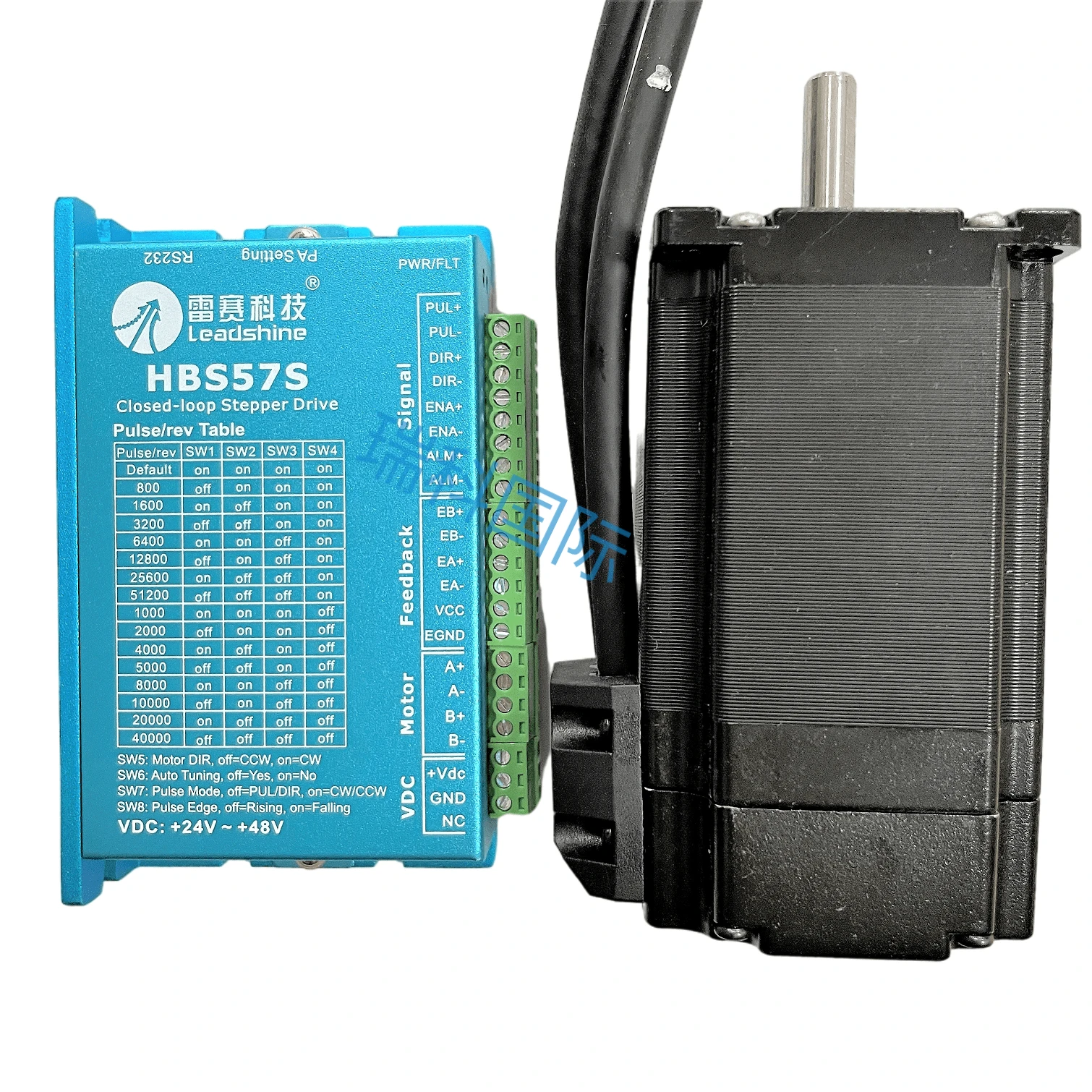 2026 LEADSHINE Two Phase Hybrid Servo Motor Driver HBS57S/HBS57 High Quality 24V-48V 7A Pulse Direction Control Closed Loop Driv