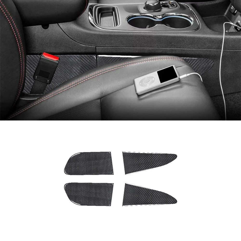 Center Console Gear Shift Panel Decoration Cover Sticker for Durango 2014 2015 2016 2017 2018 2019 2020 Car Interior Accessories