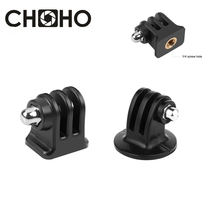 Do Gopro Max 13 12 Akcesoria Adapter statywu Śruba 1/4" Mini uchwyt do kamery Go Pro Hero Dji OSMO Action Pocket Insta360 X4