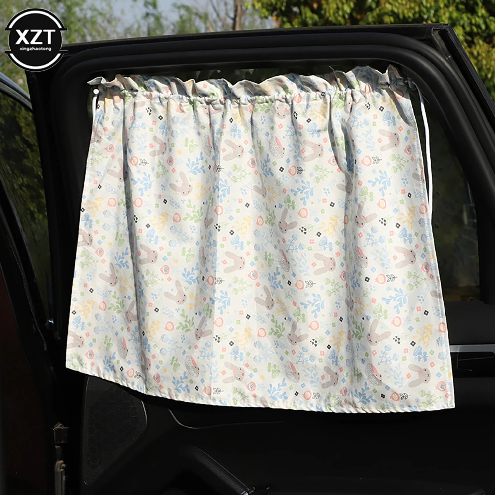 Saugnapf Vorhang Im Auto Fenster Sonnenschutz Abdeckung Cartoon Universal Seite Fenster Sonnenschirm UV Schutz Für Kind Baby Kinder – Detail 6