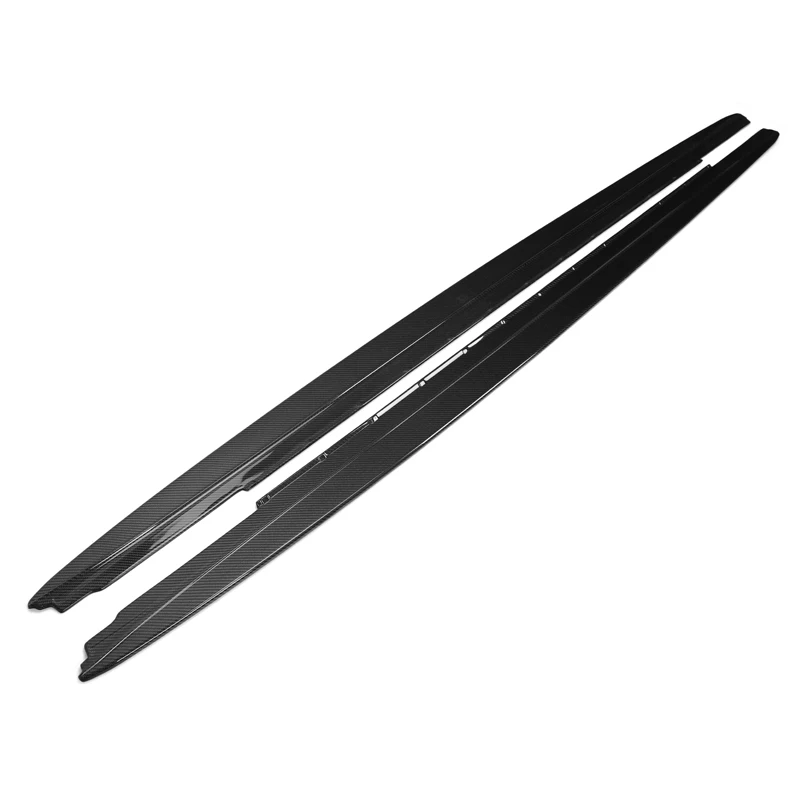 F90 M5 Carbon fiber Side Skirt Extension for BMW F90 M5 2019 2020 2021 Side Bumper lip skirt