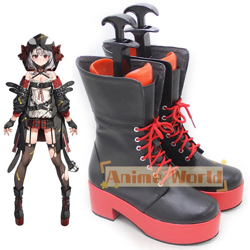 Hololive Virtual YouTuber Sakamata Chloe Cosplay Shoes Halloween Carnival Boots Custom Made