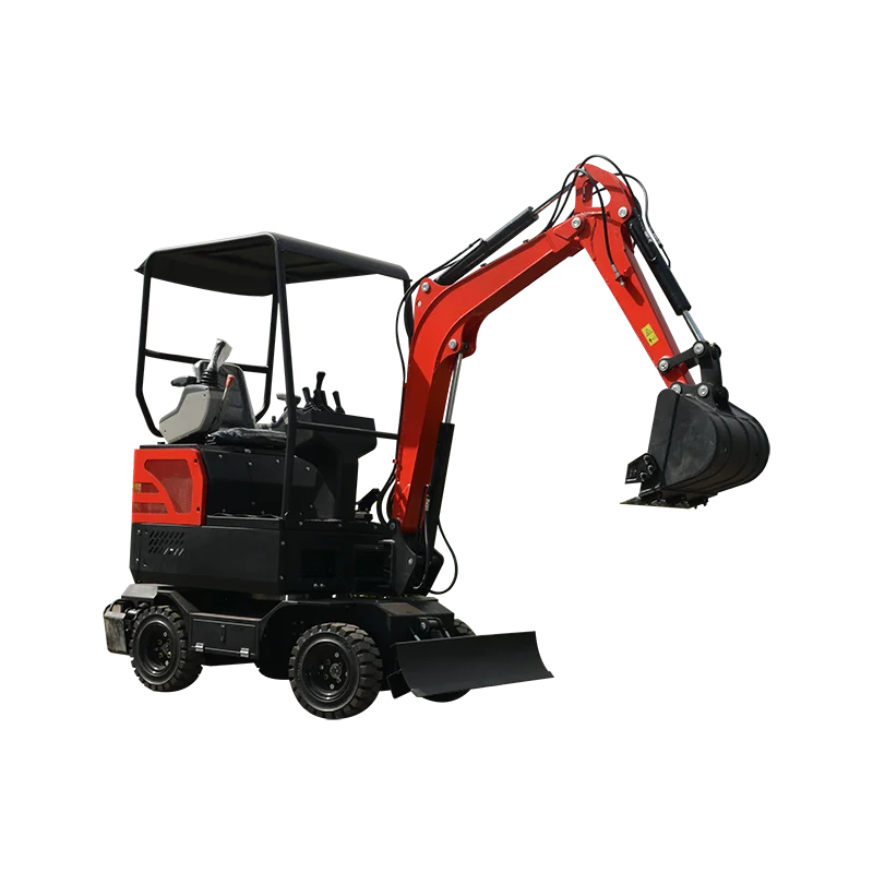 Customized Wheel Excavators 2 Ton Digging Machinery Earth Moving Digger OKW20 High Performance Low Working Hour for Cheap Sale