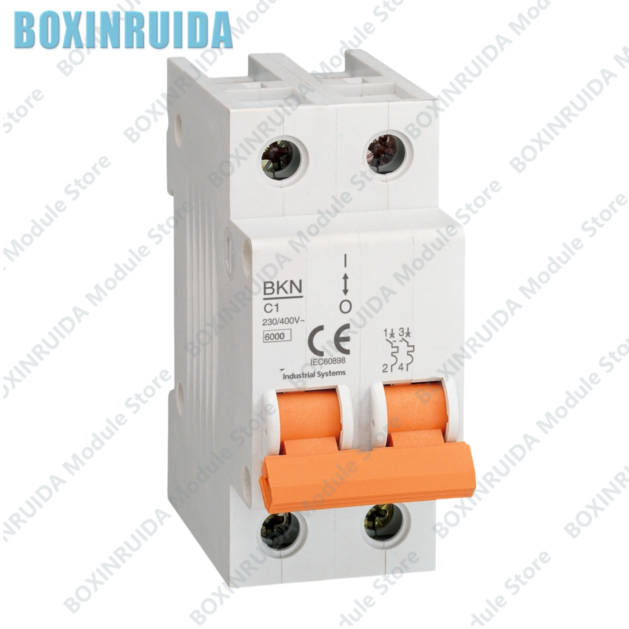 Brand new original Small circuit breaker BKN-2P 4A 6A 10A 16A 20A 25A 32A 40A 50A 63A 2P