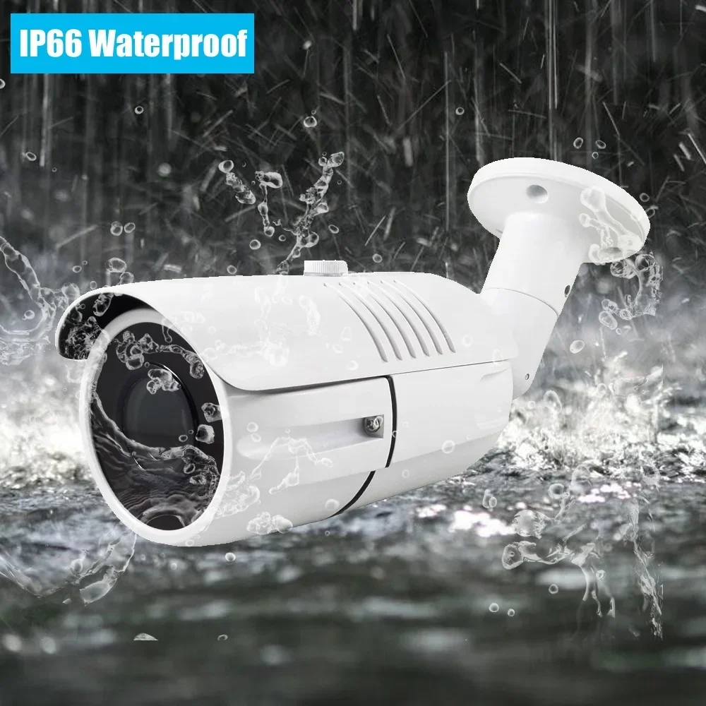Set completo di videosorveglianza H.265 Kit Nvr PoE 5MP Sistema CCTV di sicurezza IP a 8 canali Esterno Fabbrica diretta di alta qualità