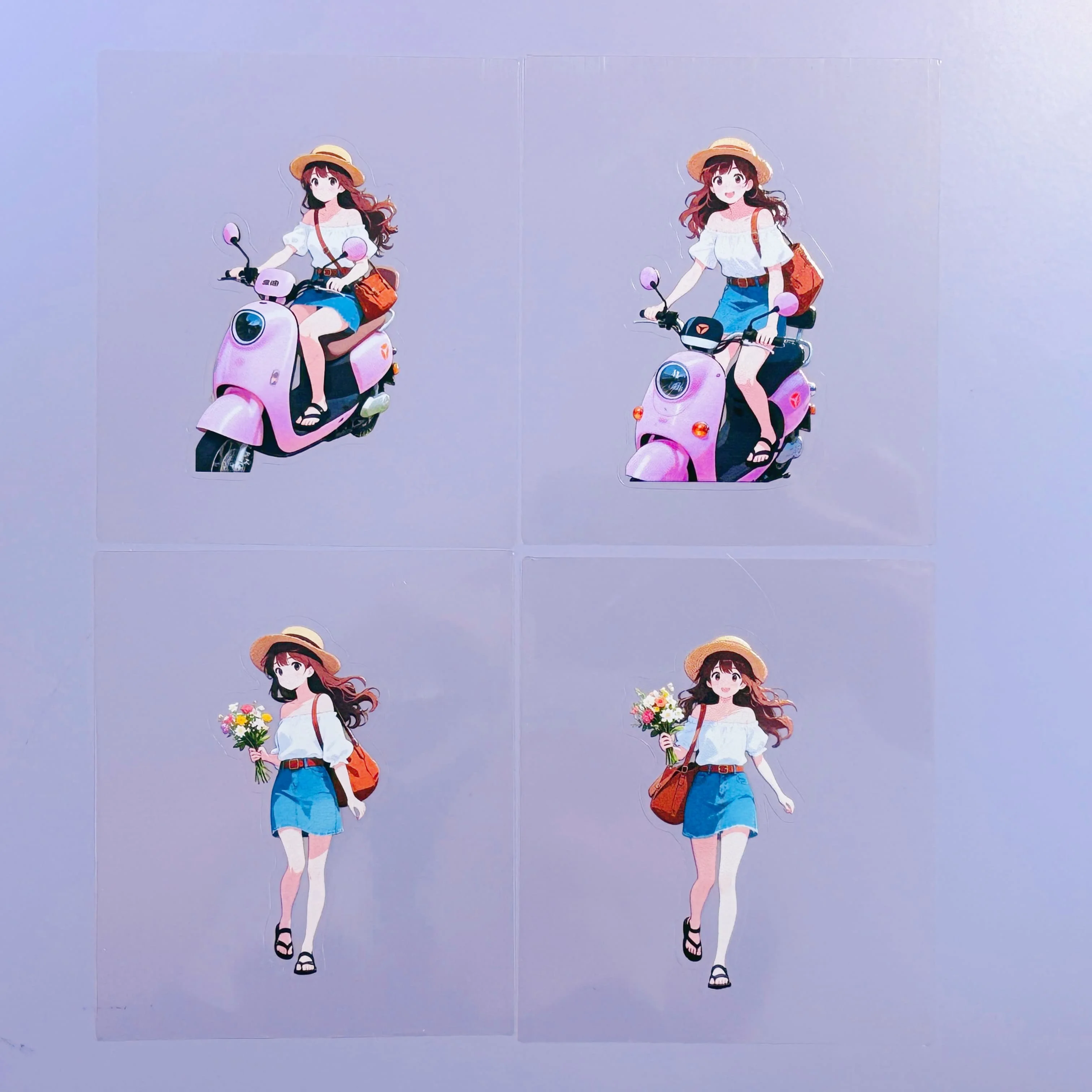 

10.26-3 Cute Girls Decoration Stickers for Scrapbooking Journal