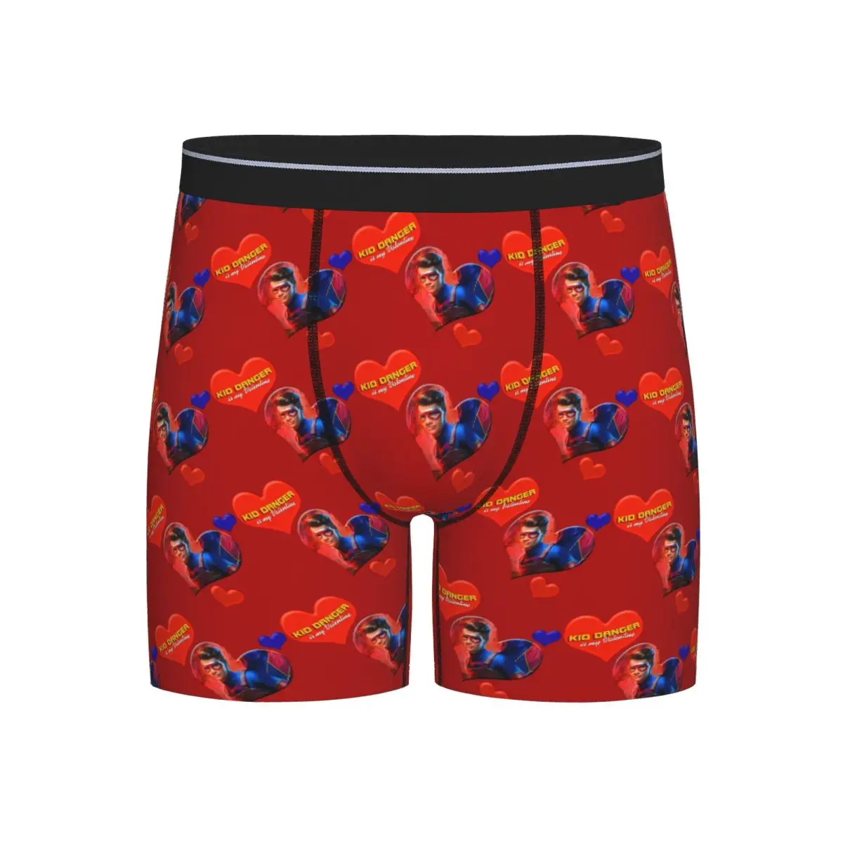 

Long Boxer Underpants Shorts Kid Henry Danger Is My Valentine Valentine's Panties Men Breathable Underwear for Homme Man Gift