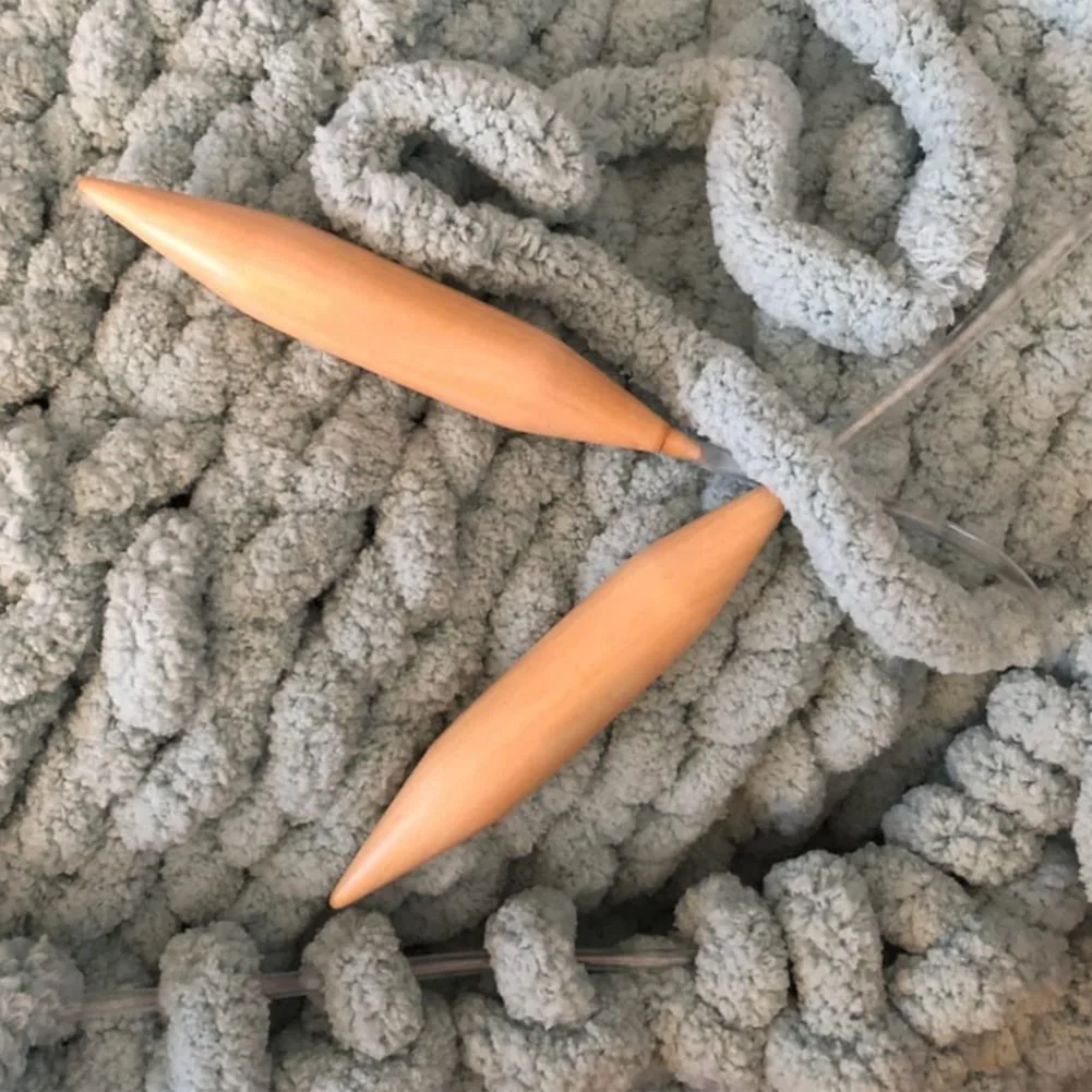 

AT35-3PC деревянные круглые спицы, 15/20/25 мм большие иглы из натурального дерева для массивной пряжи гигантские круглые спицы