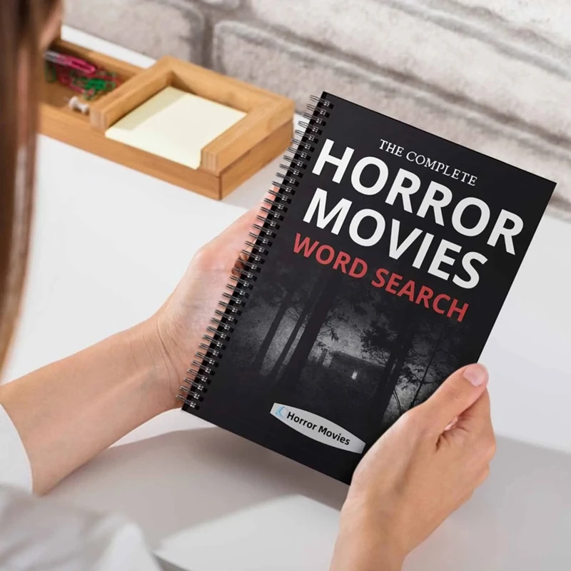 Horror Movies Word Search: Horror Films Puzzle Book Horror Theme Book For Horror Movies Fans