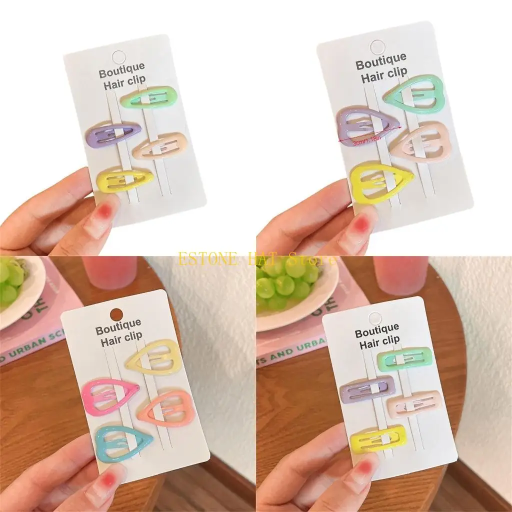 

49MF заколка в форме сердца, милая заколка для волос для девочек, заколка для челки, заколка в форме сердца, заколка для волос в