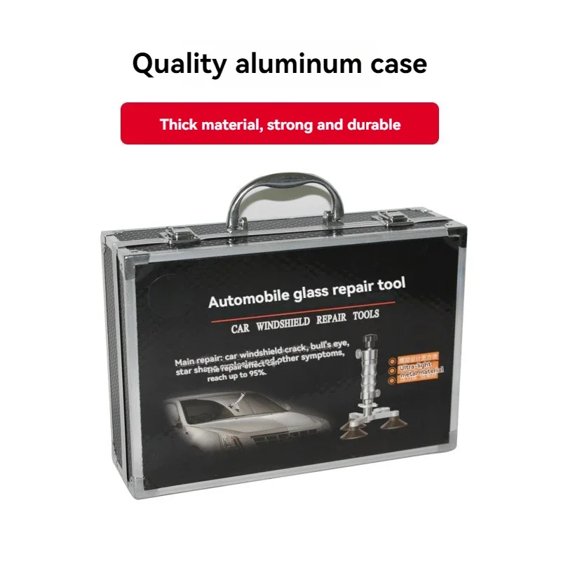 hot sales Multifunction Auto Glass Repair Tool Front Windshield Repair Glass Repair Vacuum Pump Glue Injector Stainless Steel