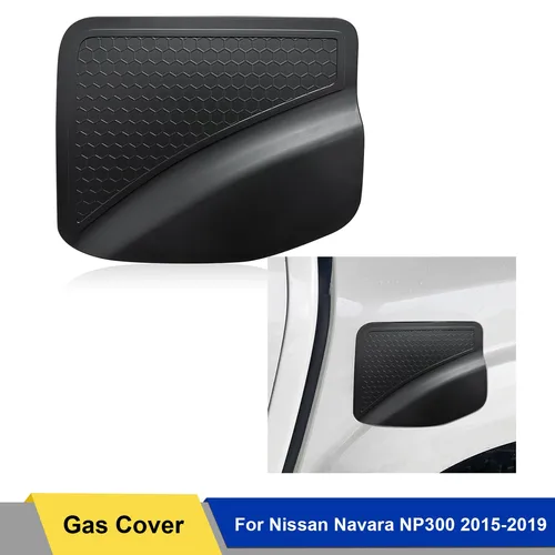 Imagen 1 del producto Tapa de puerta de tanque de combustible de gasolina, cubierta embellecedora de Gas para Nissan Navara NP300 D23 2015 2016 2017 2018 2019